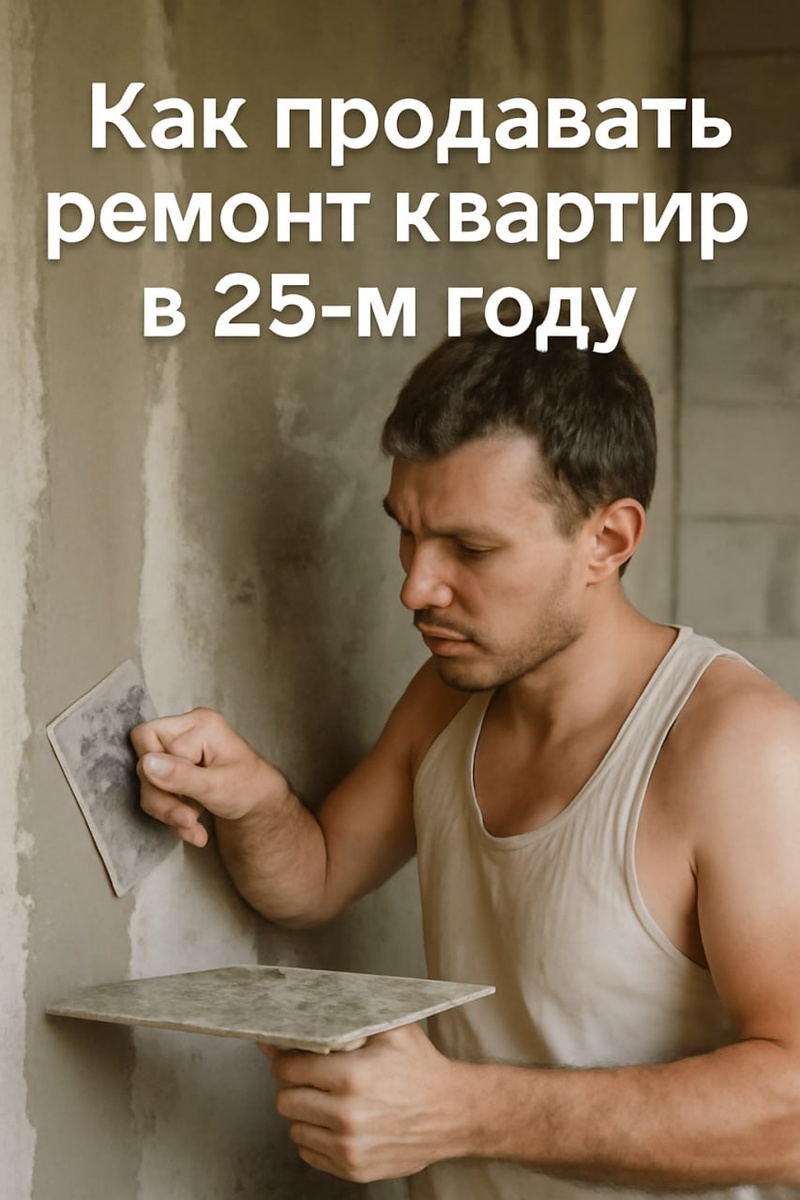🏗️ Ремонт как бизнес на пределе: что ждёт рынок отделки квартир в 2025 году и как выжить среди акул