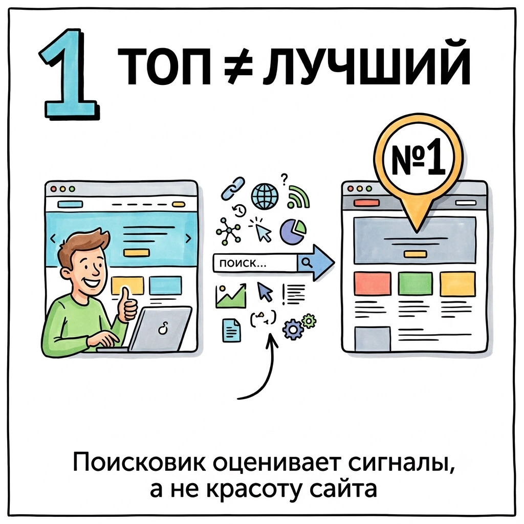 топ не значит лучший