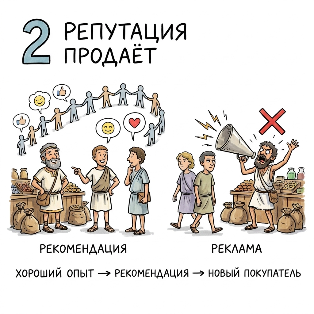 репутация продает