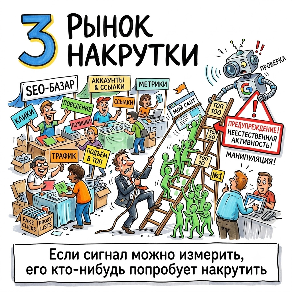 рынок накрутки