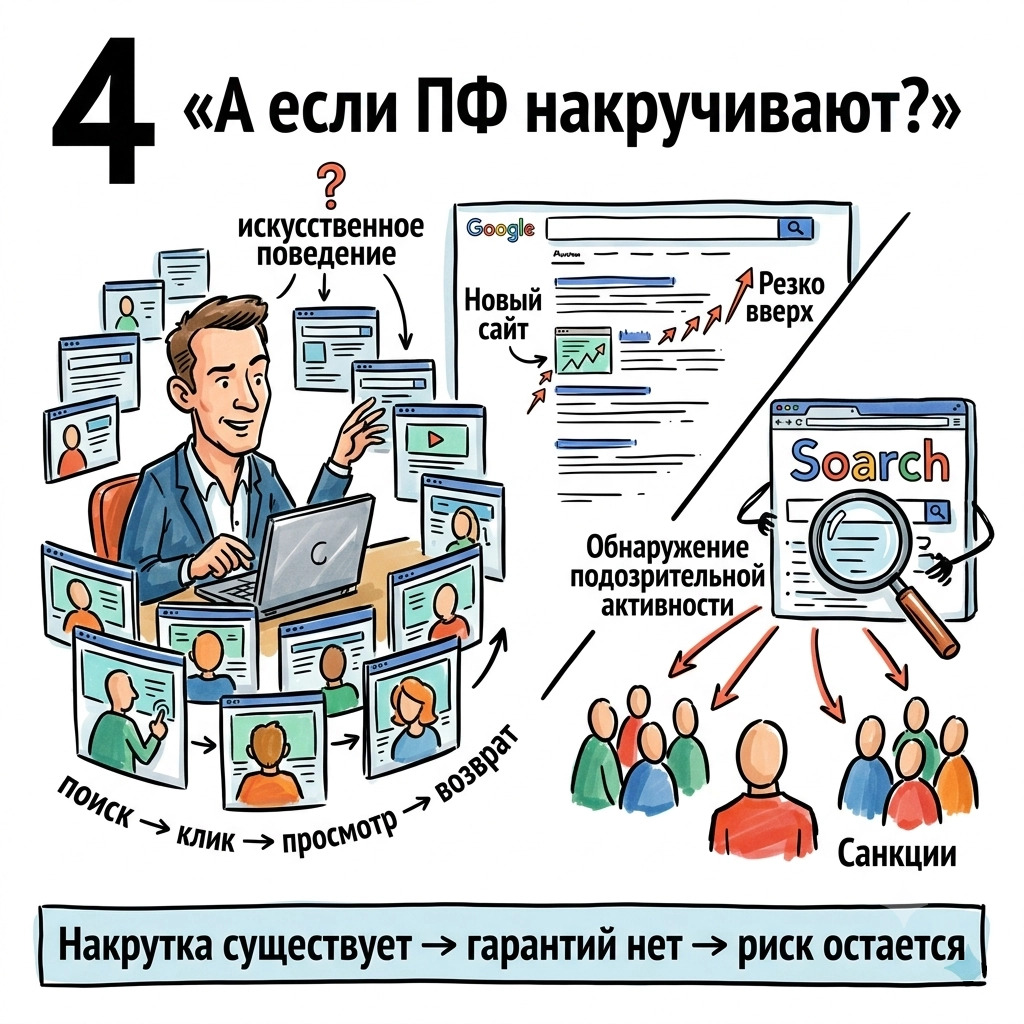а если ПФ накручивают?