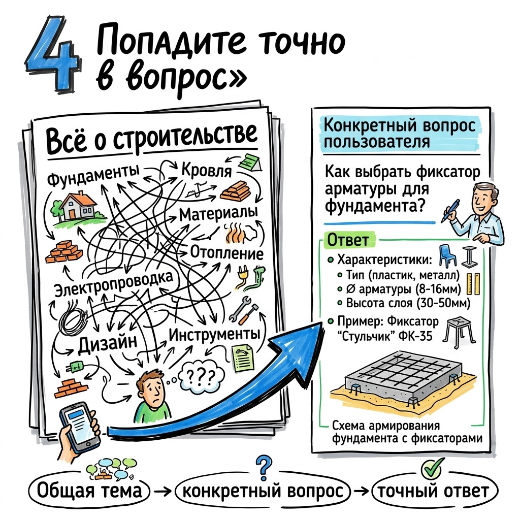 попадите точно в вопрос