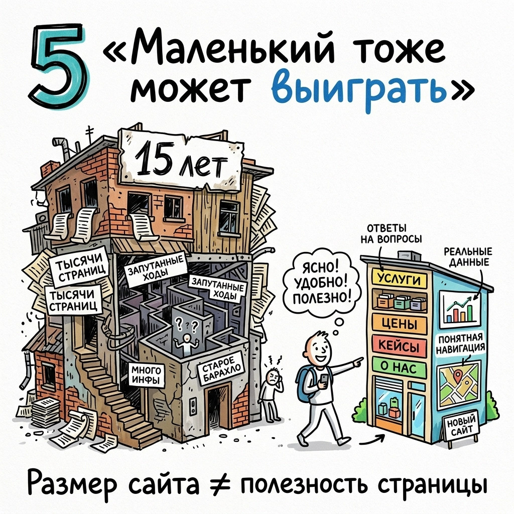 маленький тоже может выиграть