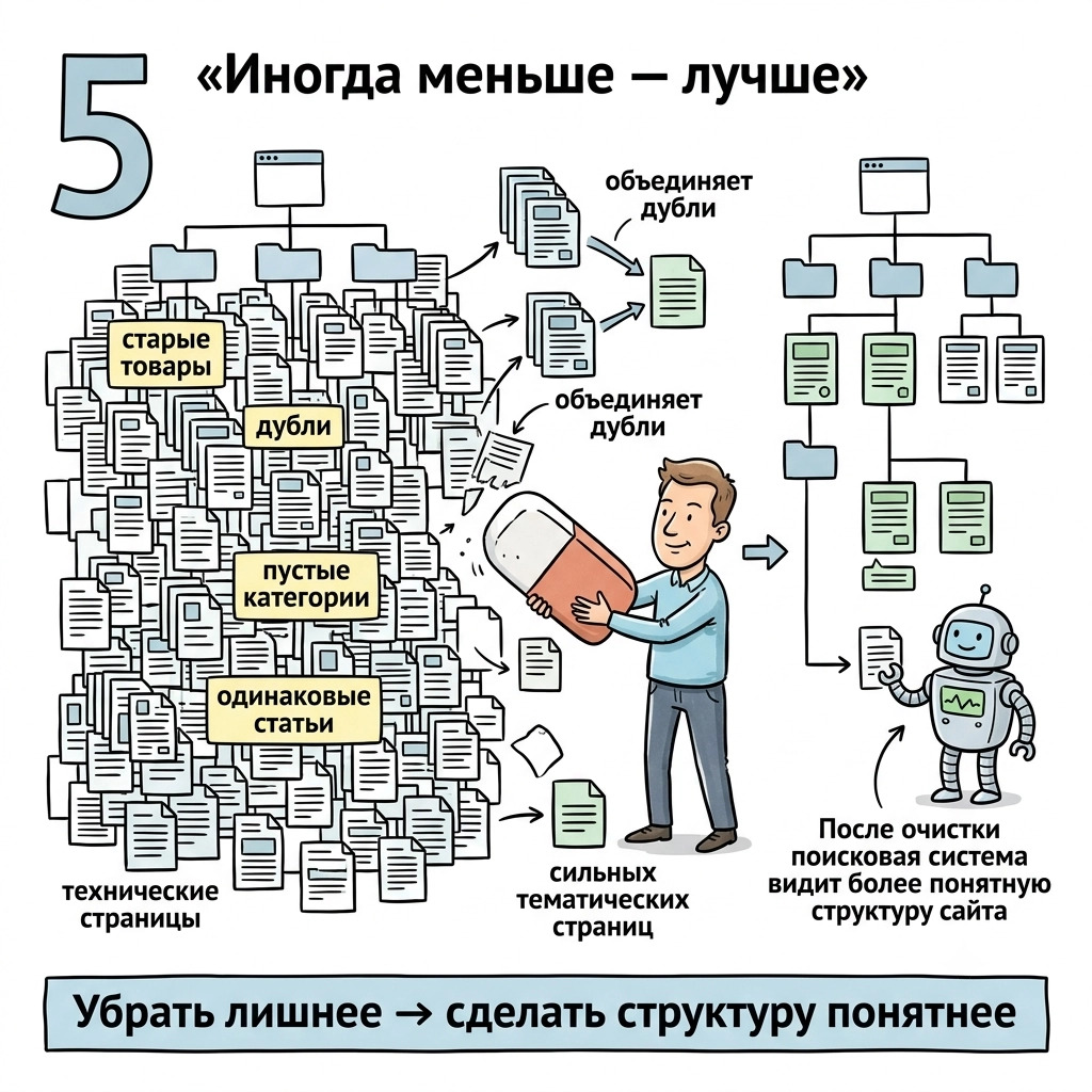 иногда меньше — лучше