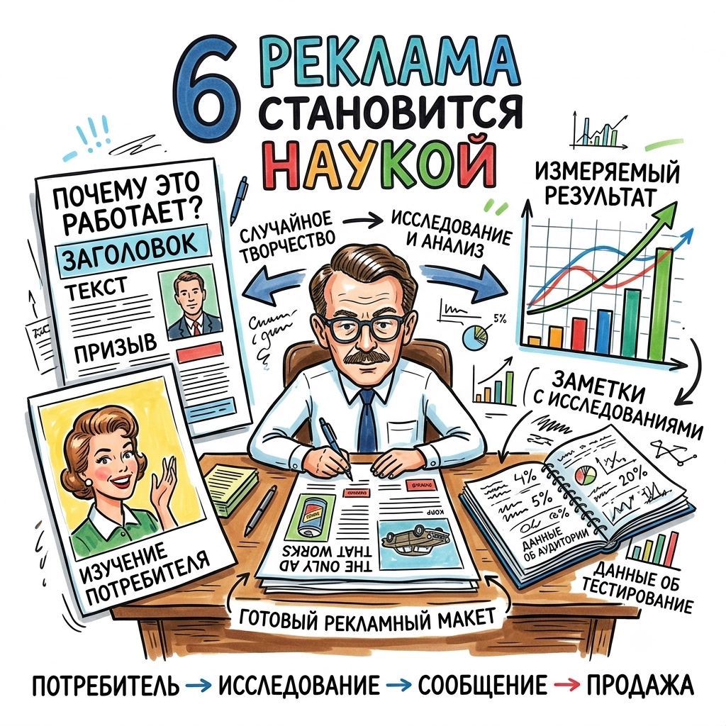 реклама становится наукой